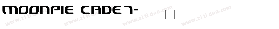 MoonPie Cadet字体转换